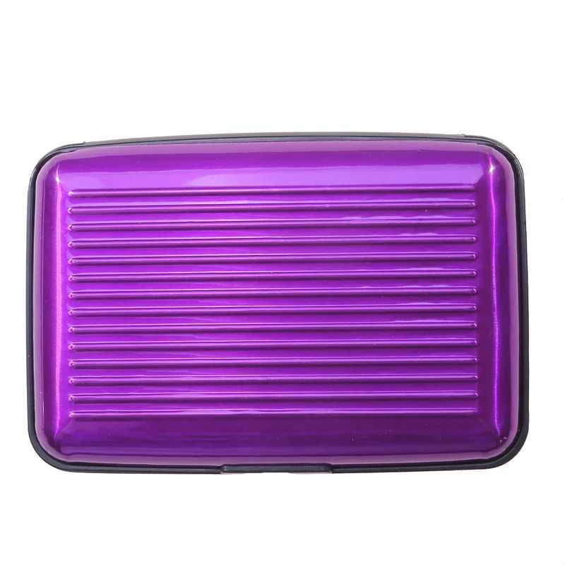 ID Card Case Business s Holder Aluminum Metal Waterproof Bank Card Protection Holder Case Men Women Wallets Z250621
