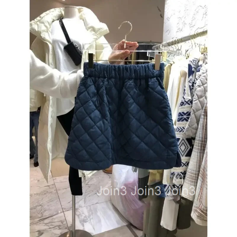 Korean Mini Skirt Elastic Waist Solid Color Split Jupe 2025 Faldas Mujer De Moda Thicked Casual Bodycon Y2k Skirts Vintage Saia
