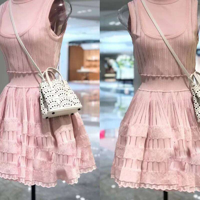 Hollow Out Tote Brand Design Designer High Quality Shoulder Handbags For Women 2025 Fashion Large Capacity Bucket Bag