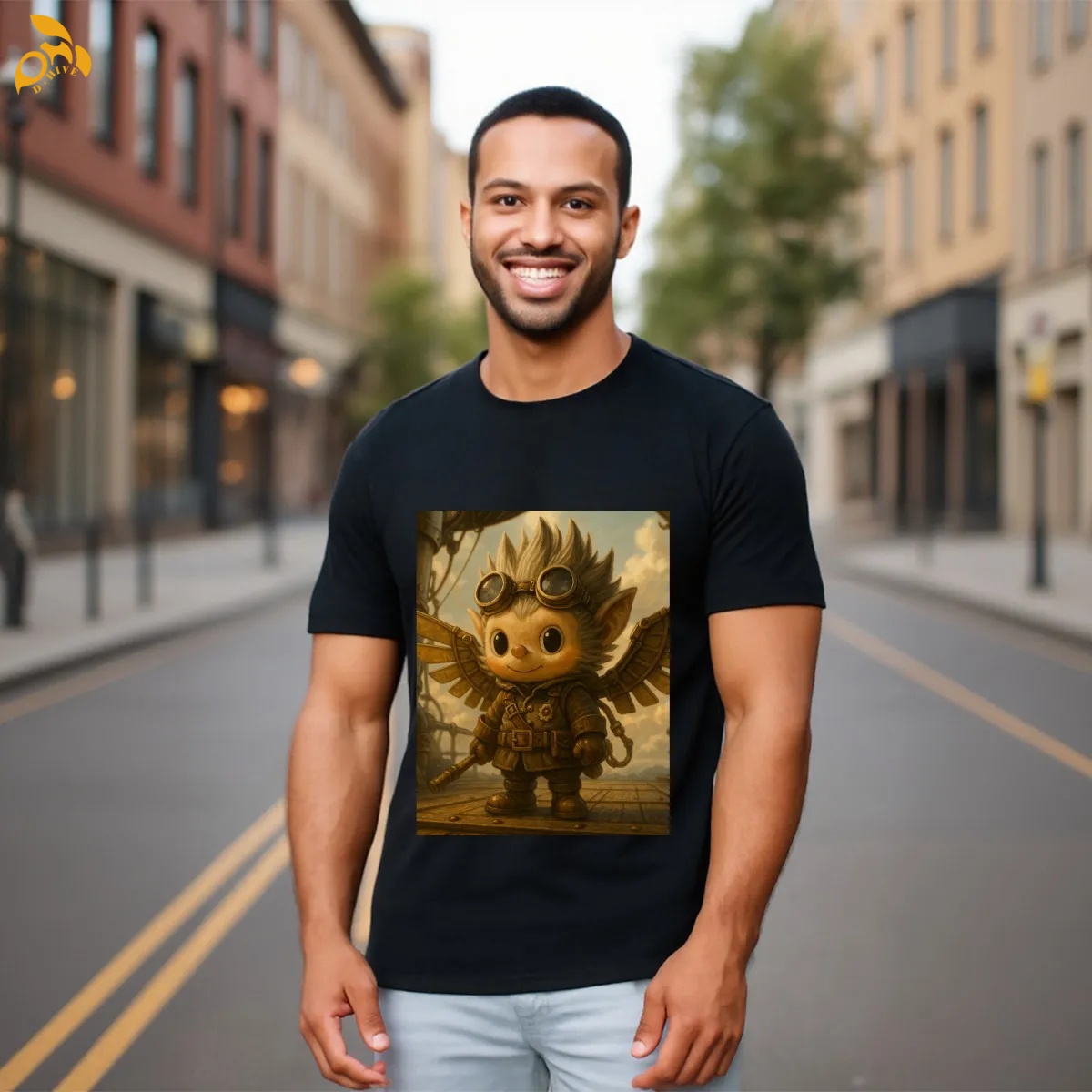 free shipping of customized Men's round-neck short-sleeved quick-drying T-shirt with exquisite patterns from US