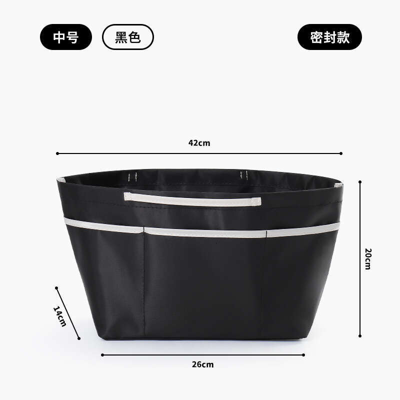 Free shipping fashion designer bag Luxury Nylon Tote Dragon Embroidered Organizer Inner Lining Large Medium Small Built in Storage Makeup Bag Handbags
