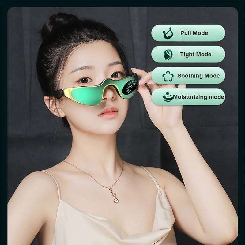 Designer Luxury Electric Massager Wrinkle Aging EMS Eye Beauty Tool Massage Rechargeable Eyes Fatigue Relief Anti Dark Circle Device