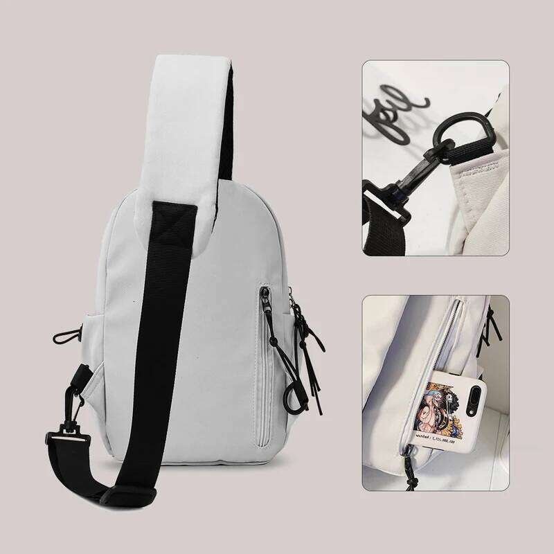 Hot Selling Men's Single Shoulder Small Backpack Chest Bag Women's Cycling Sports Mountain Climbing Boys Tablet Lightweight Designer Bags
