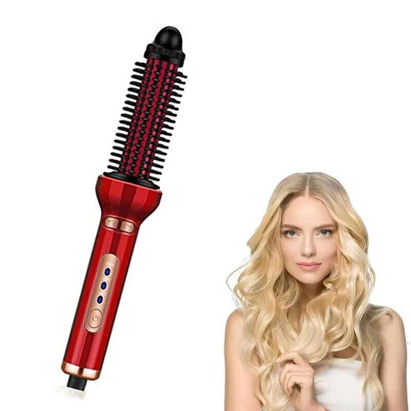 Bestselling Household Comb Portable And Fast Heating Negative Ion Curler Salon Women's Hairstyle Tool