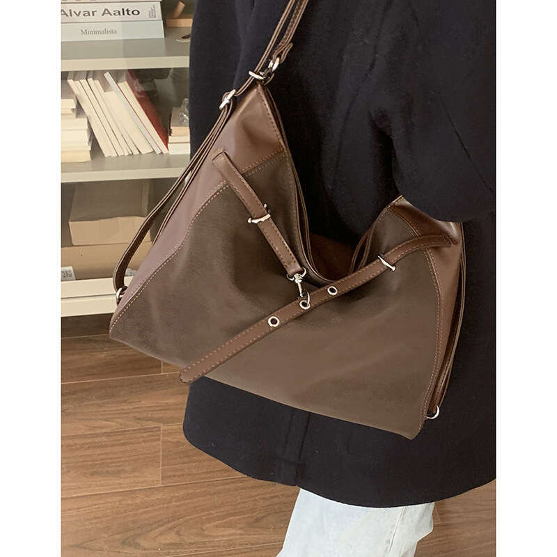 designer bag Winter Melad Style for Women 2024 New Fashion Tote Bag Casual Large Capacity Backpack