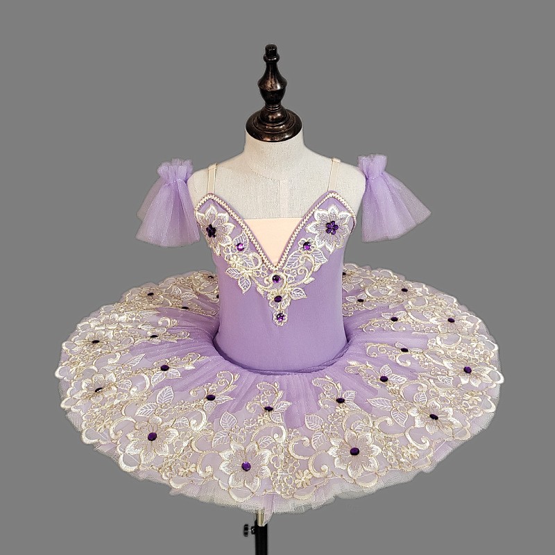 Girls' ballet dresses, ballet dancer costumes, circular ballet, campus dance programs, stage collective performance costumes