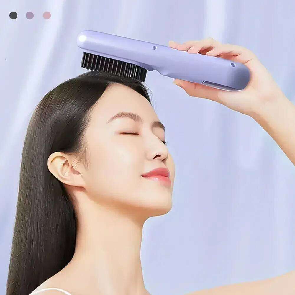 Wireless Mini Curler Straighteners Dryer Straightening Brush Hair Styling Appliances Hot Comb Straightener