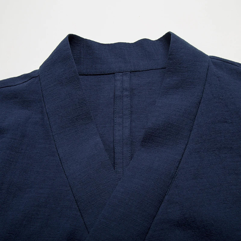 Chinese Traditional Hanfu Vest Men Linen Cotton Sleeveless Slit Top Men Tang Suit Kimono Cardigan Male Open Stitch Shirts 250619