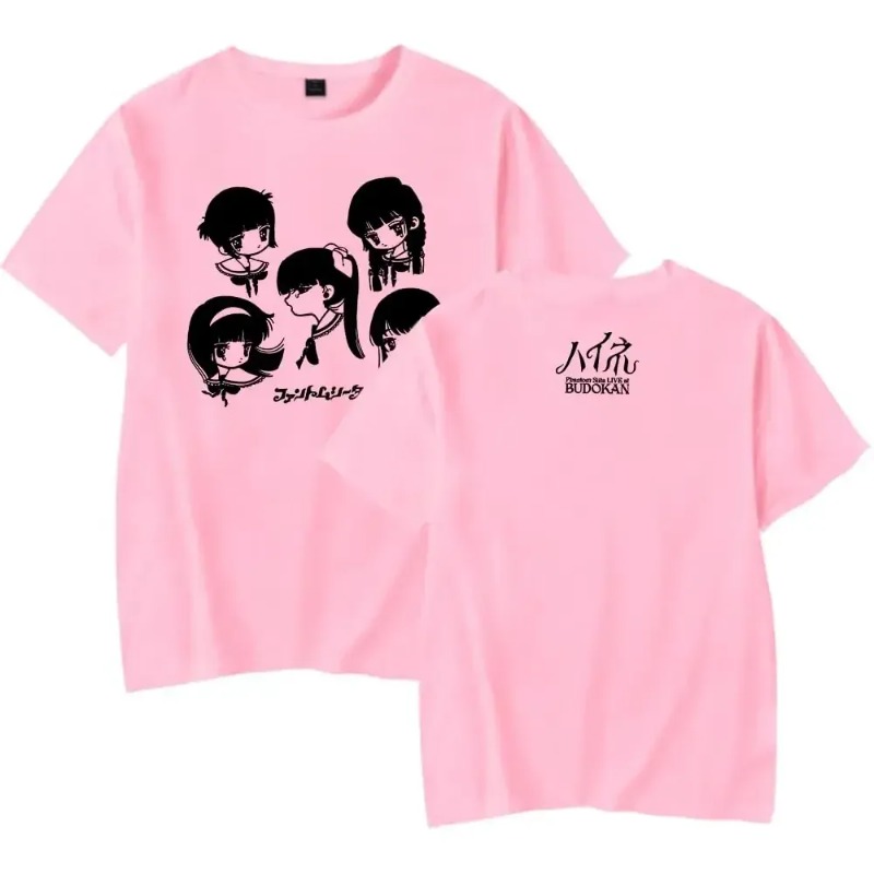 T Shirt ADO Phantom Siita Merch 1st Live T Shirt Women Men Harajuku Aesthetic Graphic Cotton Tee Streetwear Oversized Comfortable Casual Daily Wear