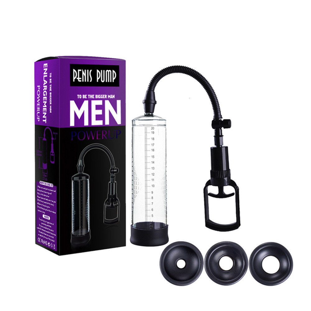 Tension Rod Erection Training Device Vacuum Negative Pressure Stretching Enlarger Sex Toy Male Products Airplane Cup