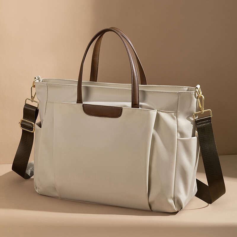 15.6inch Laptop Bag for Women 2025 New Large Capacity Lightweight Inner Sleeve Business Commuter Briefcase