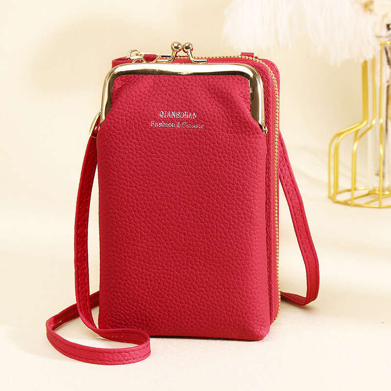 Hot Selling New Crossbody Small Bag Women's Multifunctional Wallet Korean Fashion Versatile Phone Pouch Coin Purse