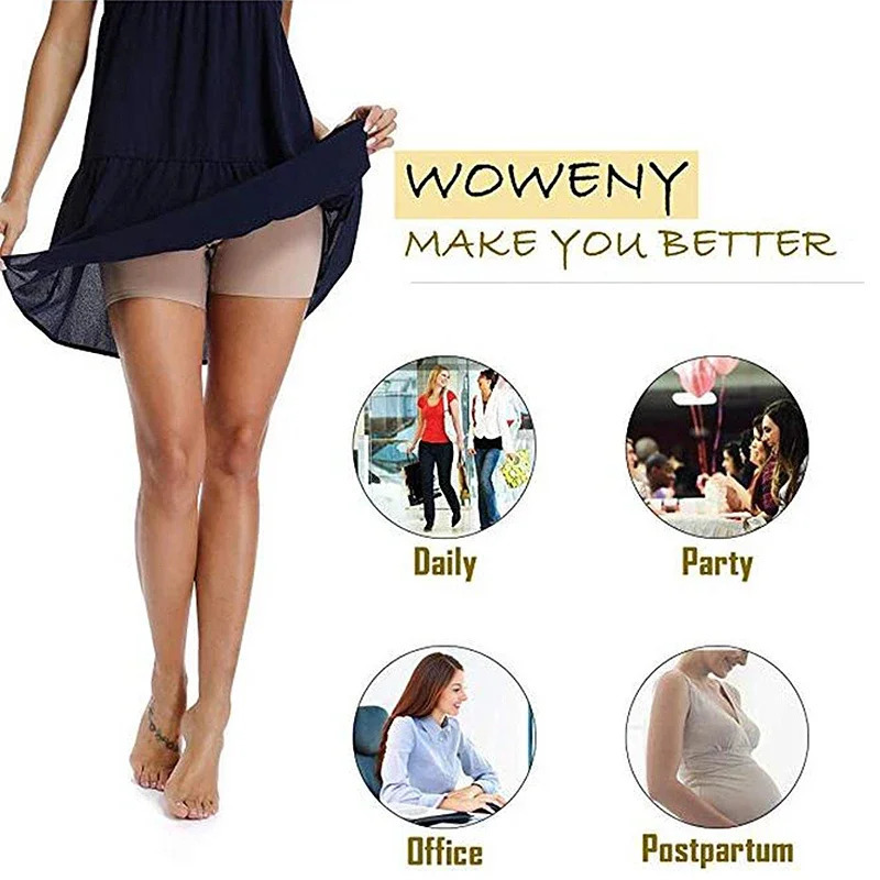 Womens High Waisted Shapewear Shorts Smooth Shaping shorts Panties Tummy Control Underwear Slimming Shapers Short 250617