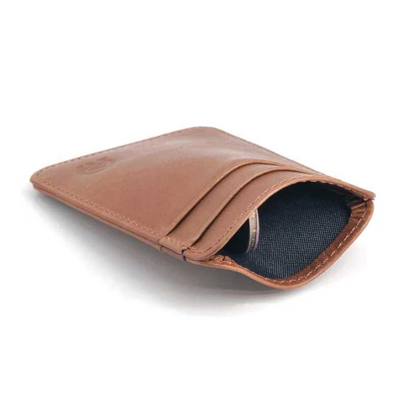 Mens Cardholder Wallet Designer Genuine Leather Holder Portable Small Purses for Women Cards Case Z250621