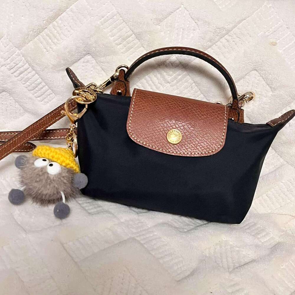 Longchamp Classic Dumpling Nylon Handbag Mini Tote Summer Crossbody Small Bag b6
