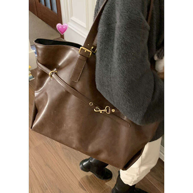 designer bag Winter Melard Style Underarm for Women 2024 New Versatile Tote Simple Large Capacity Commuter Bag