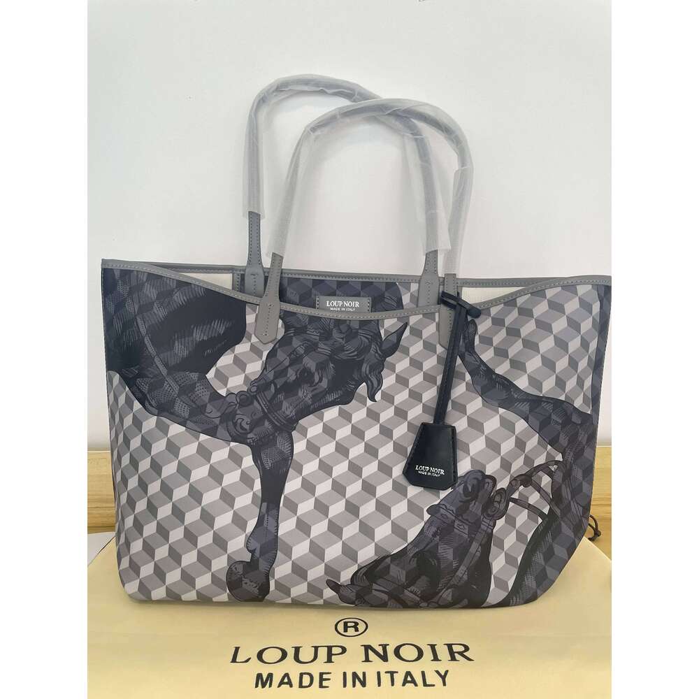 LOUP NOIR Famous Brands 2025 New Tote For High Quality Casual Totes Large Capacity Row Bag Shoulder Women Bags