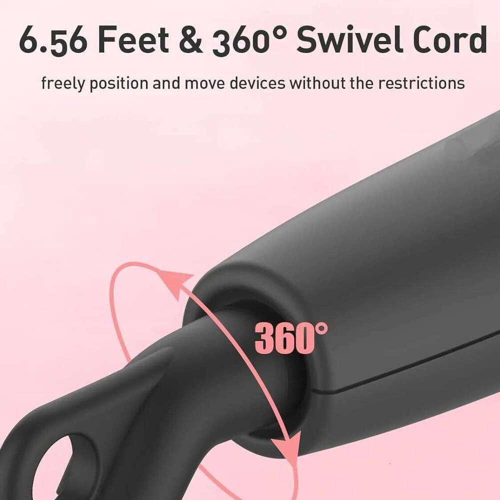 Pro Ionic Heated Dual Voltage Thermal Round 3 in 1 Hair Straightener Hot Air Brush Curler