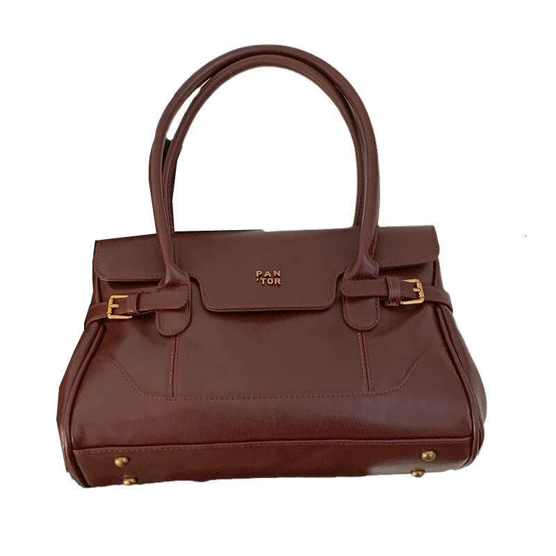 designer bag High-end Handheld Commuter for Women 2024 New Autumn Winter Niche Large Capacity Bag