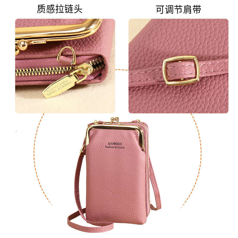 Hot Selling New Crossbody Small Bag Women's Multifunctional Wallet Korean Fashion Versatile Phone Pouch Coin Purse