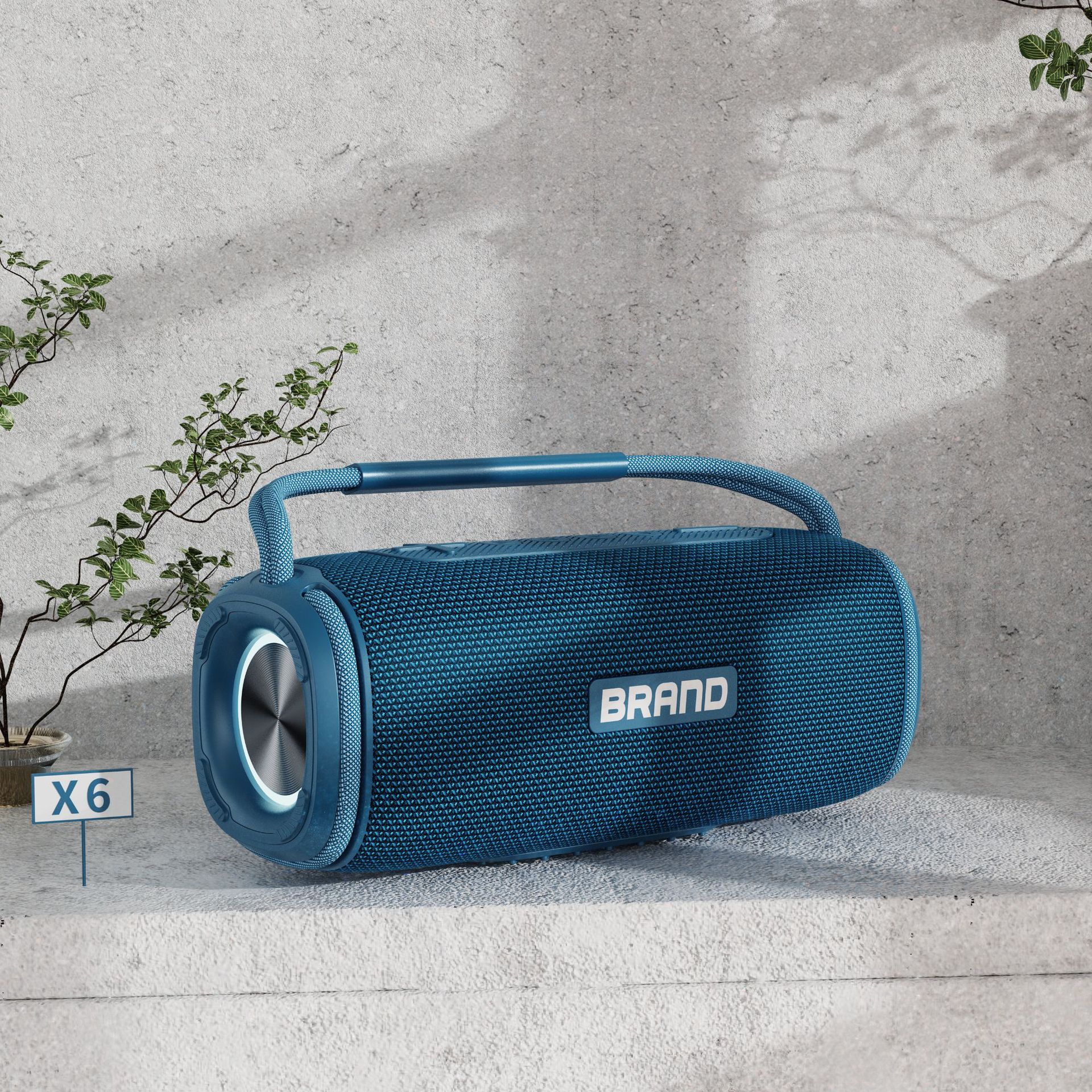 Outdoor Portable Waterproof Bluetooth Speaker w/ Powerful Bass