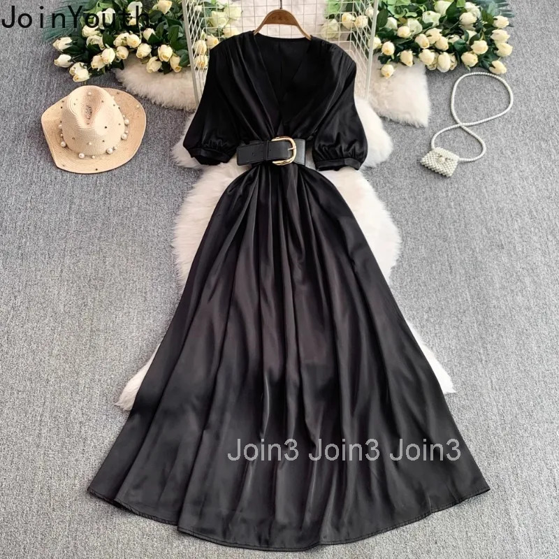 2025 Women Clothing Leopard Print Dress V-neck Slim Waist Robe Femme Korean Chic Vestidos De Mujer Big Swing Summer Maxi Dresses