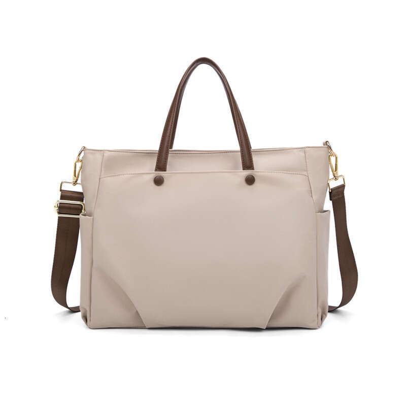 Women's Laptop 2025 Thickened Anti-Collision Briefcase Handheld Large Capacity 15.6inch Oxford Cloth Tote Bag