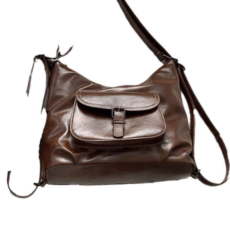 designer bag Milad Underarm Women's Backpack Winter 2024 New Simple Single Shoulder Large Capacity Tote Bag