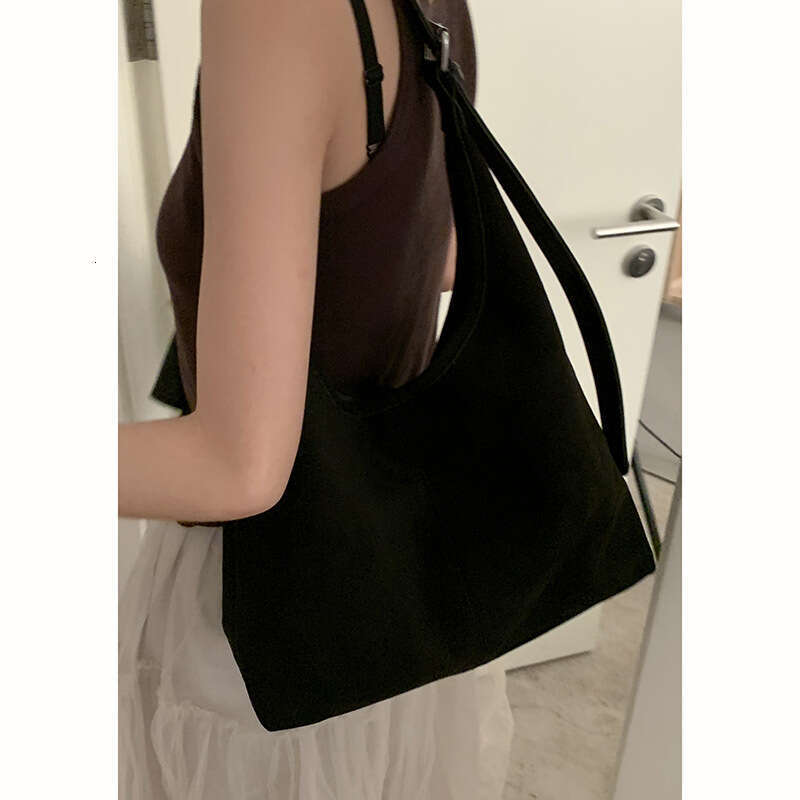 Autumn Suede Underarm for Women 2024 New Simple Tote designer bag Casual Large Capacity Shoulder Bag
