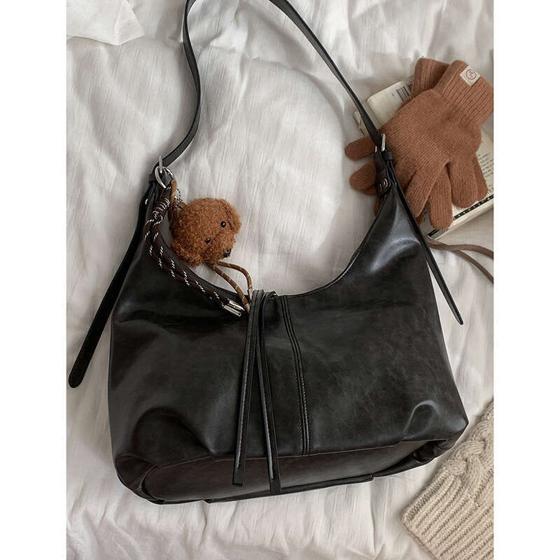 Milad Large designer bag Capacity Underarm for Women 2024 New Versatile Shoulder Crossbody Commuter Tote Bag