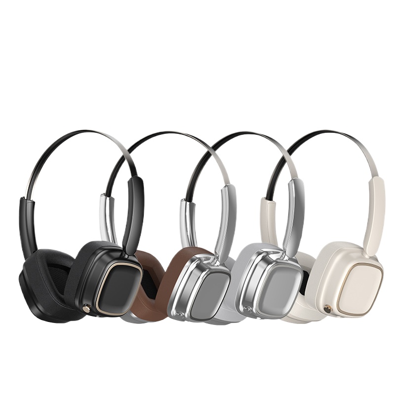 Retro headset Bluetooth headset true wireless Bluetooth 5.4 music call mobile phone universal