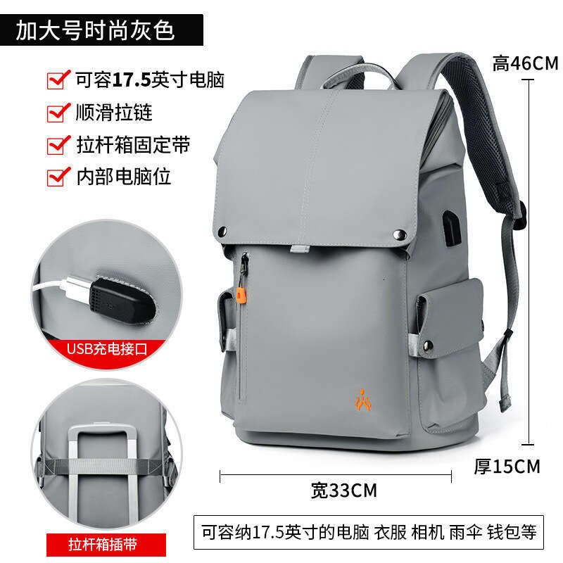 Free shipping fashion designer bag Luxury Large Capacity Travel Commuter Laptop Bag Casual College Student Class Backpack for Men Handbags tote purse