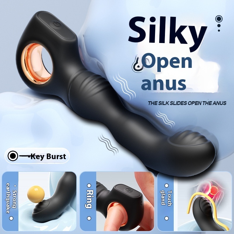Adult Sex Toys Prostate Massager Plug Male Anal Masturbator Vibrating Toy