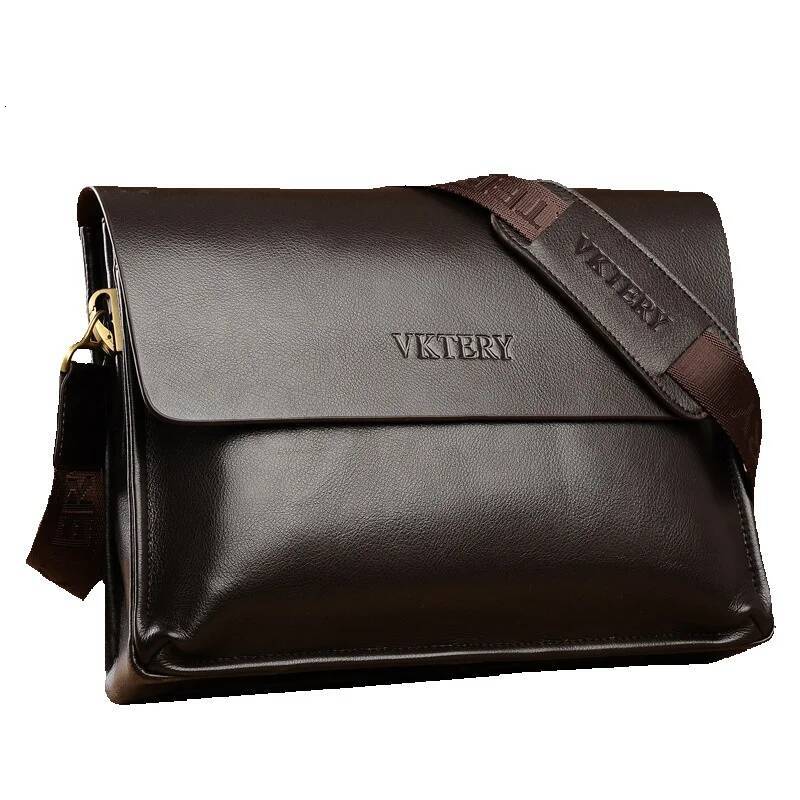 Free Shipping Designer Bag Weikotui Men's Bag Shoulder Bag Crossbody Bag Business Casual Bag Luxury Bag Soft Leather Men's Bag