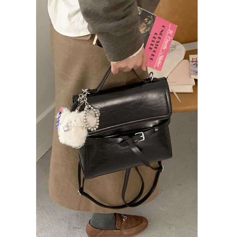 designer bag Women's Autumn Winter Handbag 2024 New High-end Simple Small Square Bag Multifunctional Casual Backpack