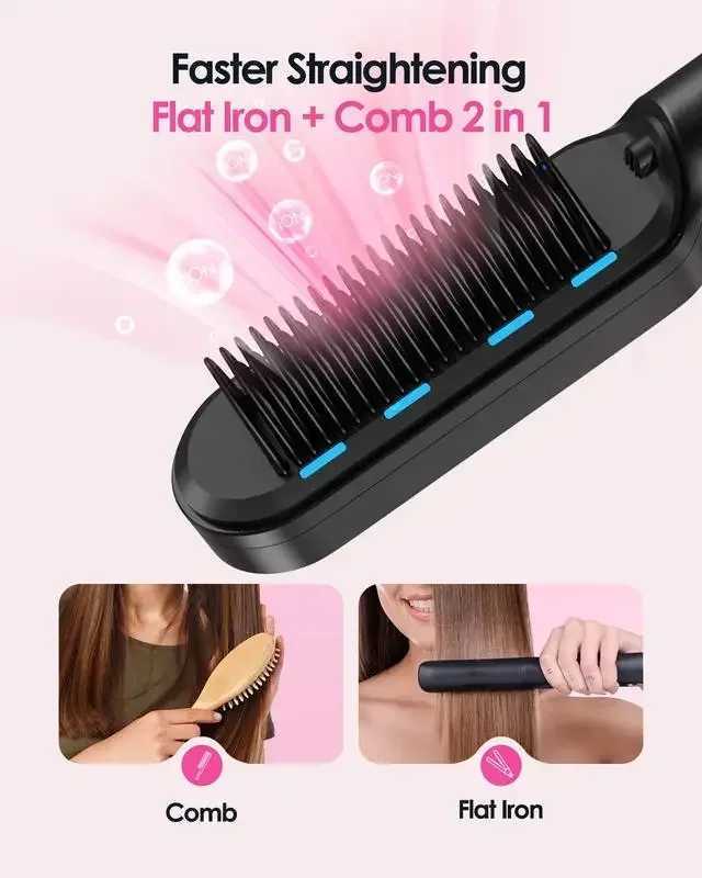 Wavytalk Negative Ion Hair Straightening BrushXJ250621