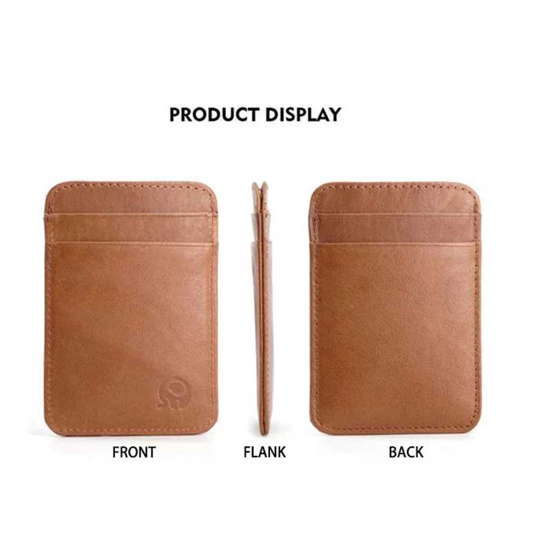 Mens Cardholder Wallet Designer Genuine Leather Holder Portable Small Purses for Women Cards Case Z250621