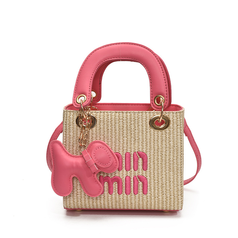Free Shipping 2025 Luxury Trendy Woven Beach Bag for Women - Crossbody Shoulder Bag with Top Handle