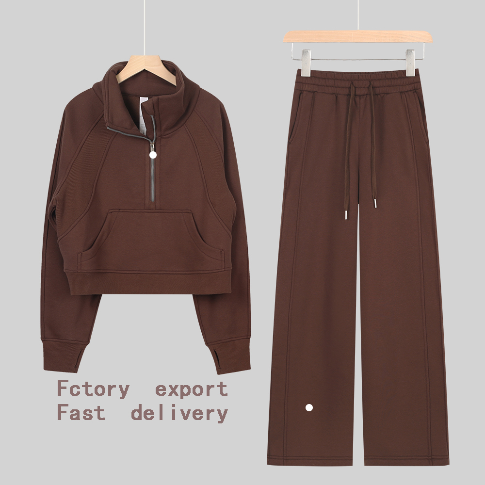 yoga sets tracksuit women hoodie yogawomen top Fiess running set beautiful doublet Casual sweatshirt loose trousers Sporty and comfortable clothing