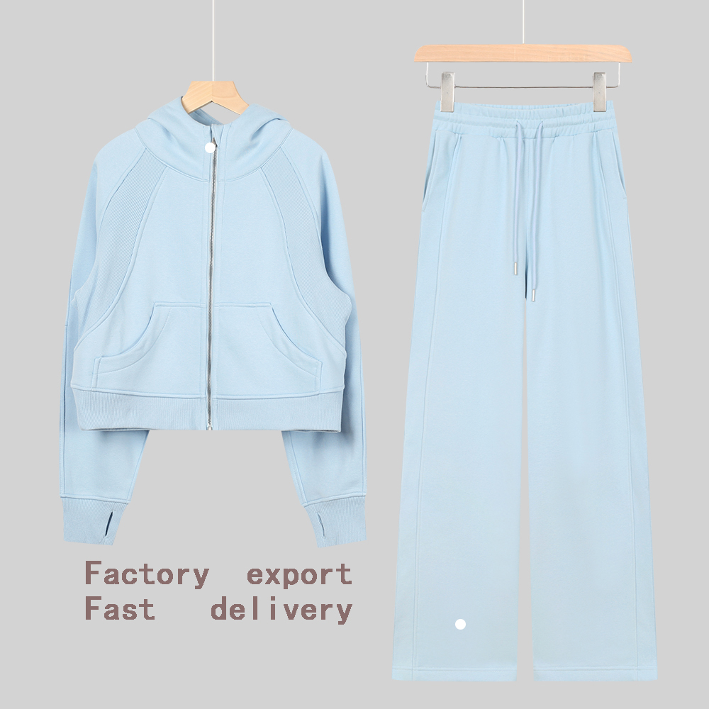 yoga sets tracksuit women hoodie yogawomen top Fiess running set beautiful doublet Casual sweatshirt loose trousers Sporty and comfortable clothing