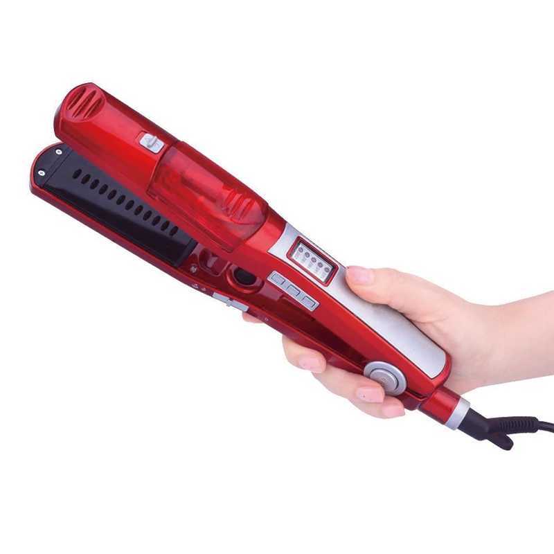 Steam Hair Straightener Straightening Irons Brush Steam Flat Iron Perfect Protection of Hair Straight Hair IronXJ250621