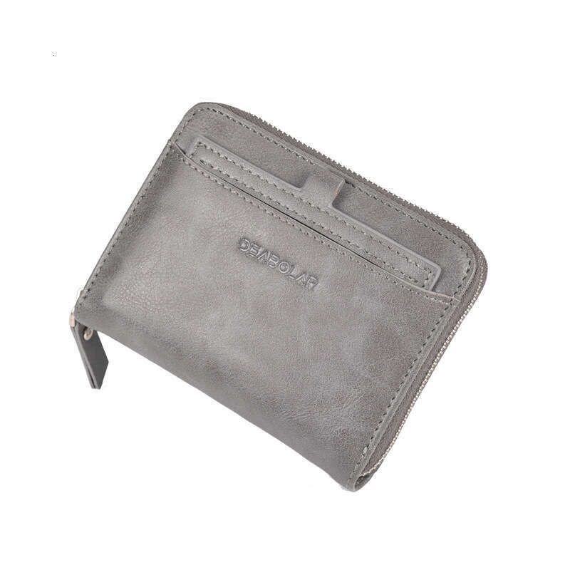 Hot Selling Men's Anti-Theft Anti-Magnetic Multi-Card Slot Leather Wallet Fashionable Personalized Coin Purse Card Holder wallet designer mens wa