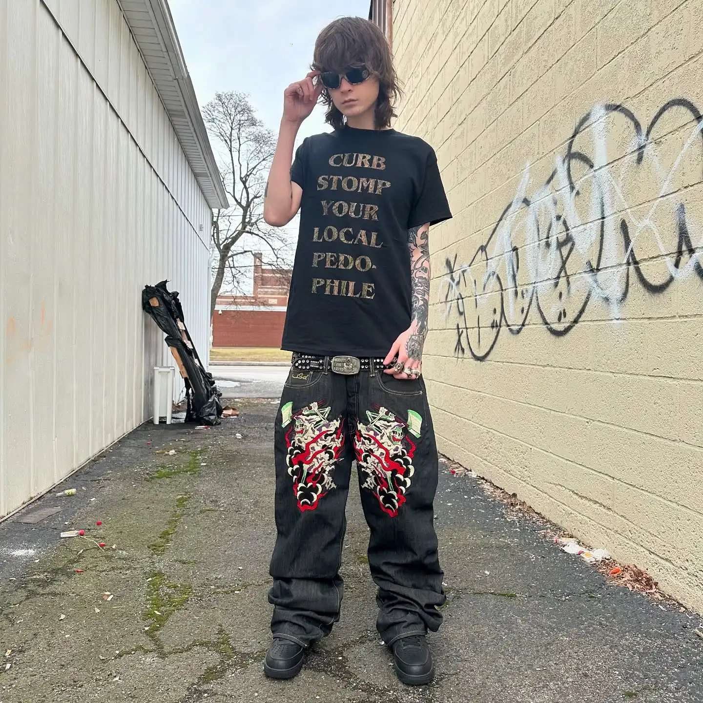 Harajuku Oversized Casual Men Letter Graphic T Shirts Gothic Pro Choice Clothes Streetwear Couples Y2k Tops Summer Men Clothing 250617