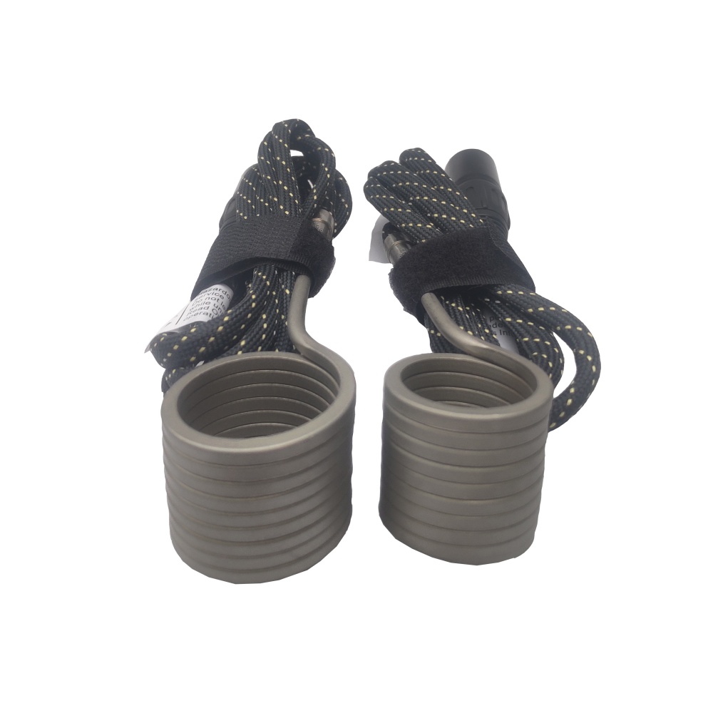 Wholesale 10 Wrap 25/30Mm Axial Heating Coil With 5 Pin XLR Male Plug And Dwe74 K Type Thermocouple For E Nail Electric Digital PID Controller