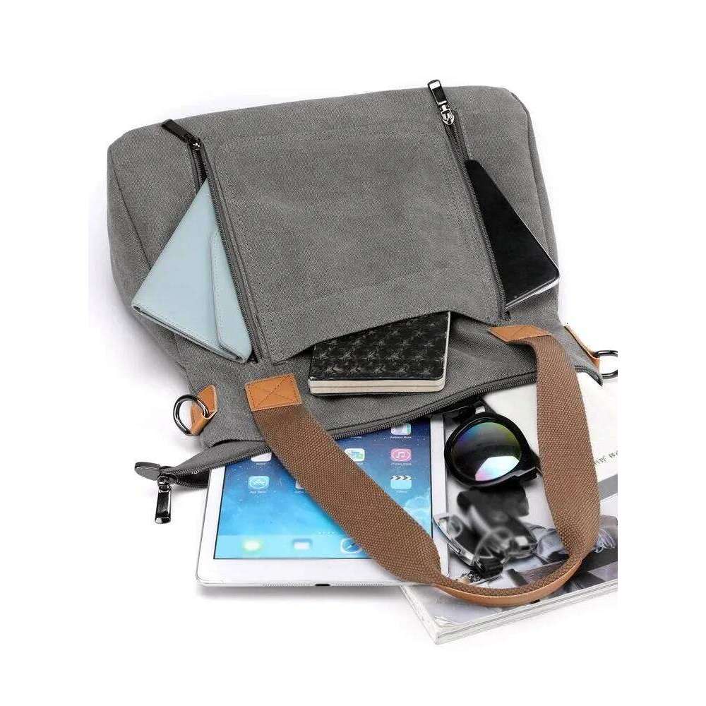 Large Capacity Women's Canvas Tote Bag, Durable And Stylish Single Shoulder Everyday Use, Casual Messenger Bag For Women