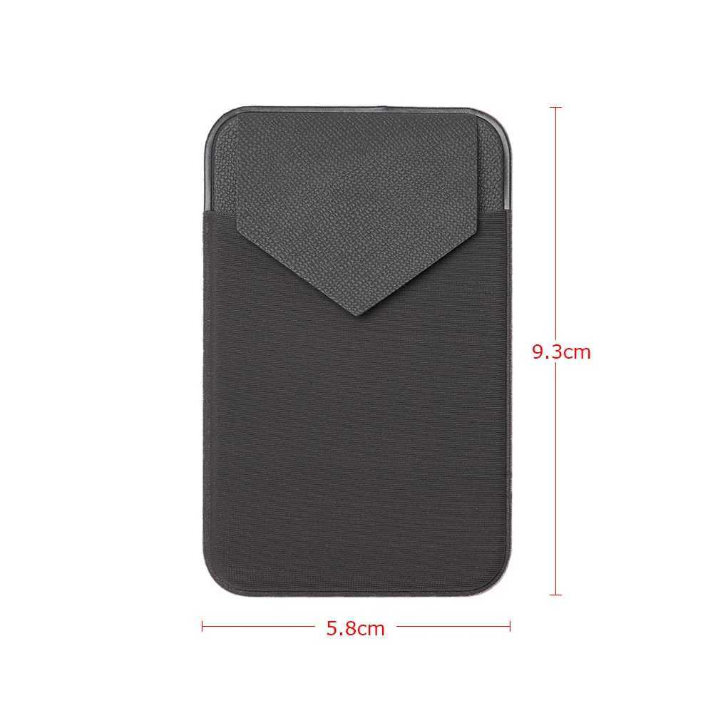 New Cellphone Card Holder Stick-on Wallet Phone Wallet Case Elastic Adhesive Wallet Universal Cellphone Wallet Phone Pocket Z250621