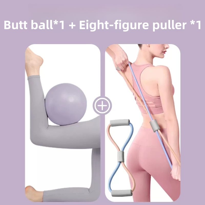 25cm Mini Ball Pilates Yoga Ball Mai Pipe Ball Gymnastics Balance Fitness Hip Ball Pilates Ball Explosion proof Yoga Core Ball Indoor Ball Yoga Fitnes