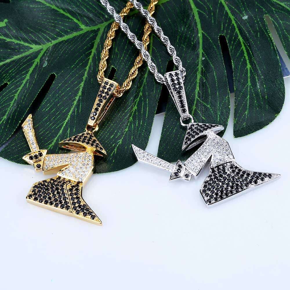 Hip Hop Personality Samurai Ronin Style Unisex Trendy Pendant