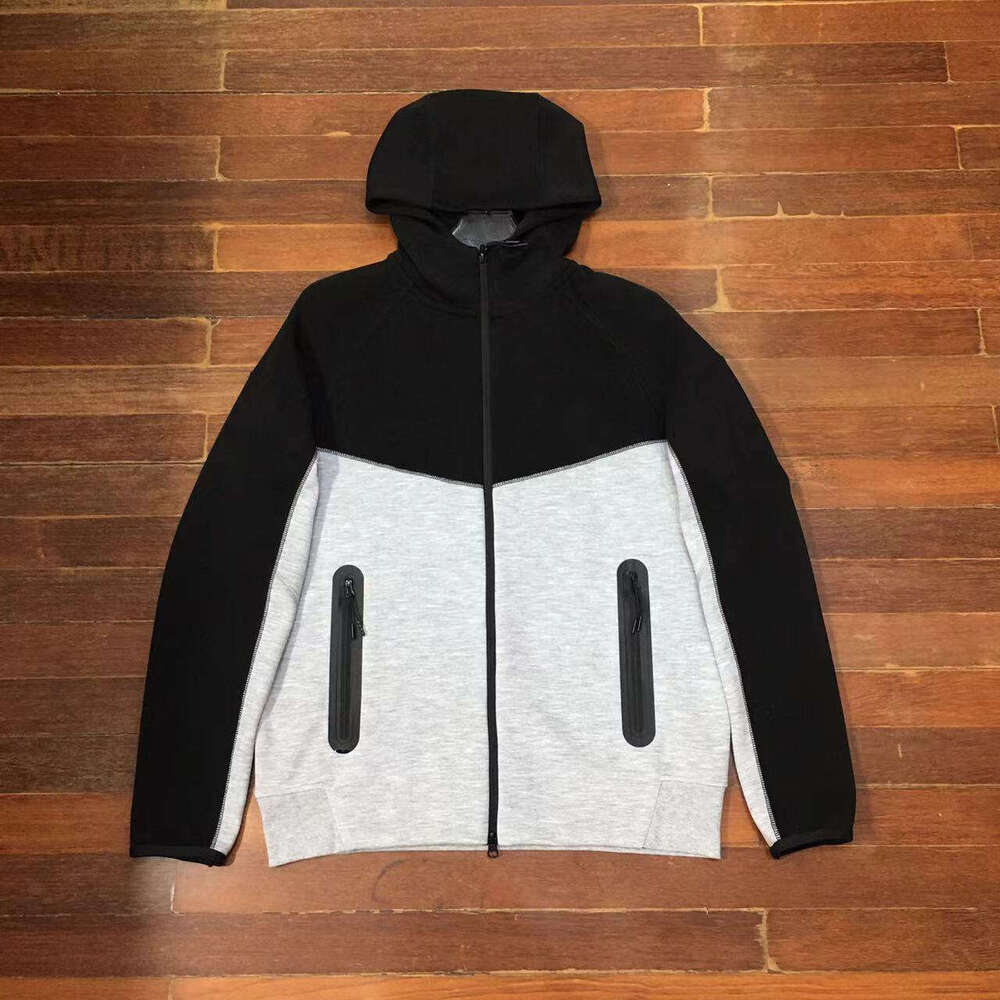 2024 Spring and Autumn Casual Sports Breathable Cotton Double-Sided Zipper Pocket Hooded Men's Multi-Color 922 Jacket