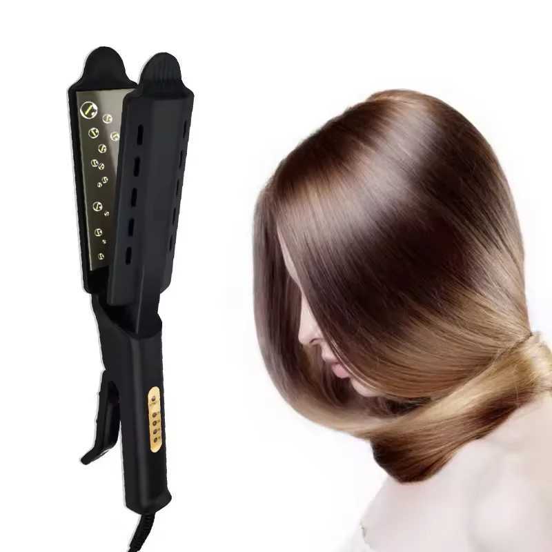 Hair Straightener Four-gear Temperature Adjustment Ionic Flat Iron Curling Iron Hair Curler for Women HairXJ250621